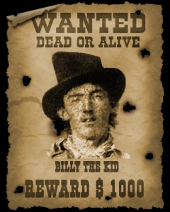 WANTED___Billy_the_Kid_by_I_b3_I